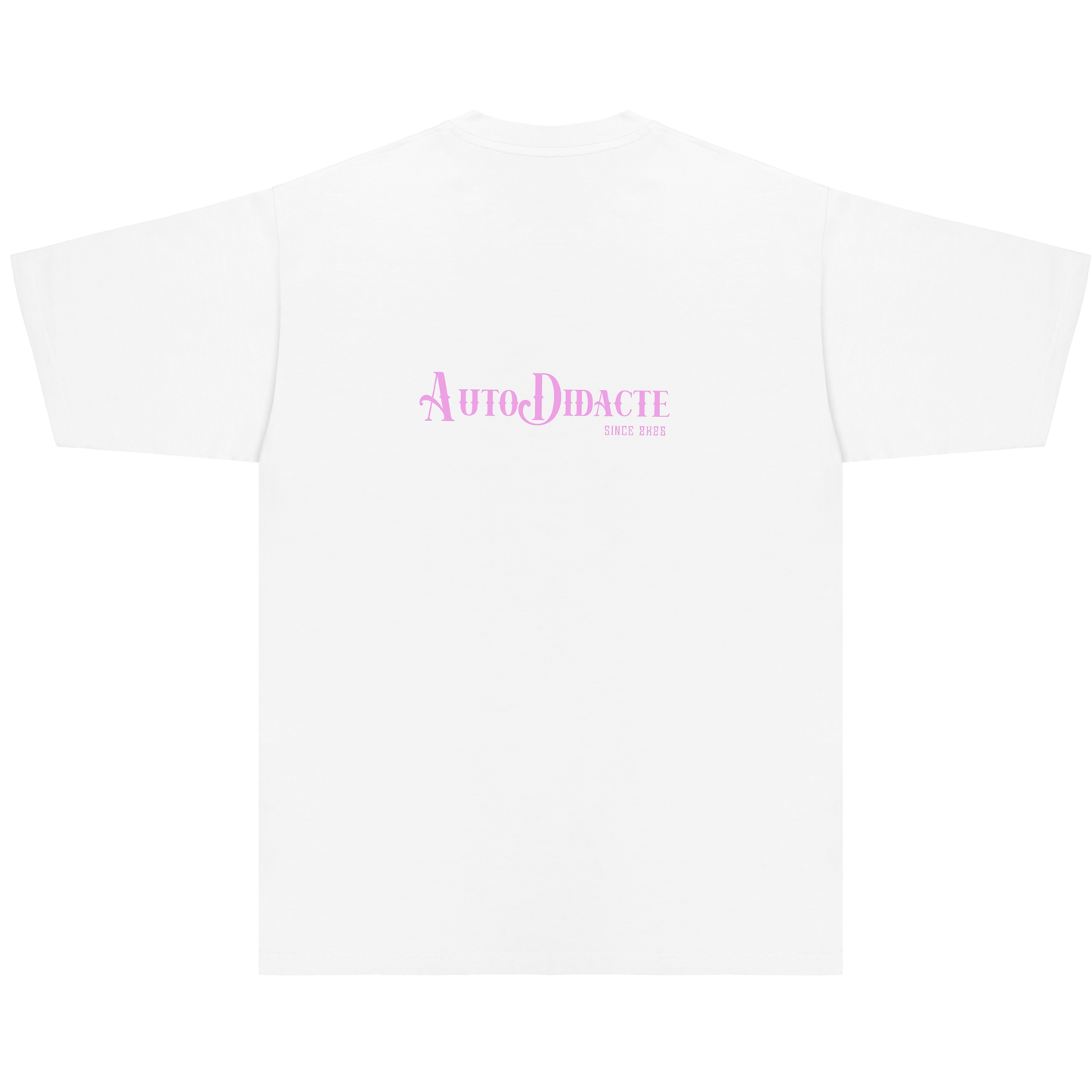 T-SHIRT UNISEXE AUTODIDACTE WHITE OPTIC