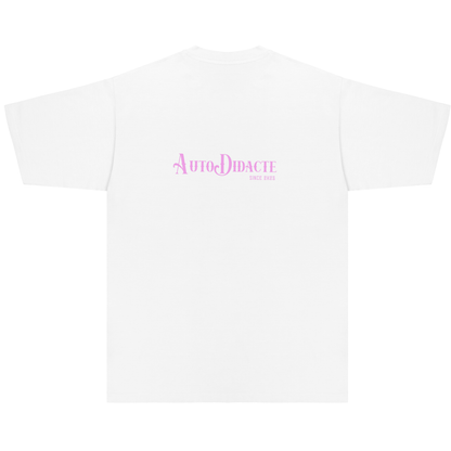 T-SHIRT UNISEXE AUTODIDACTE WHITE OPTIC