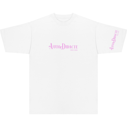 T-SHIRT UNISEXE AUTODIDACTE WHITE OPTIC
