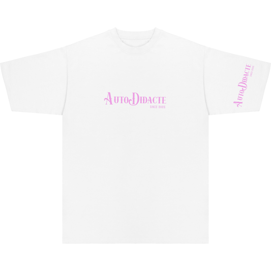 T-SHIRT UNISEXE AUTODIDACTE WHITE OPTIC