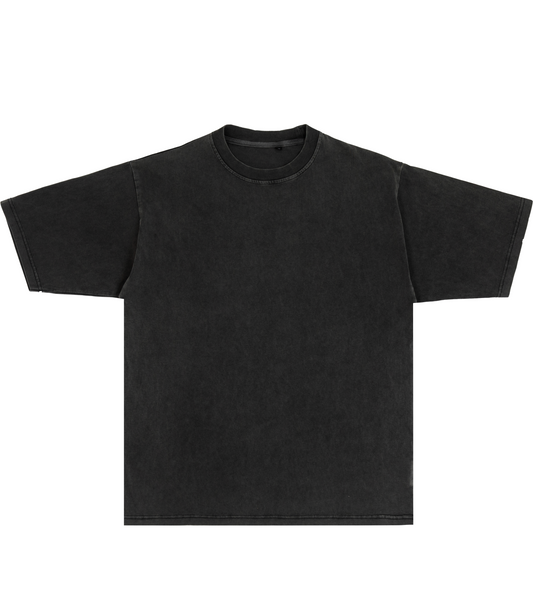 T-SHIRT BASIC NOIR VINTAGE