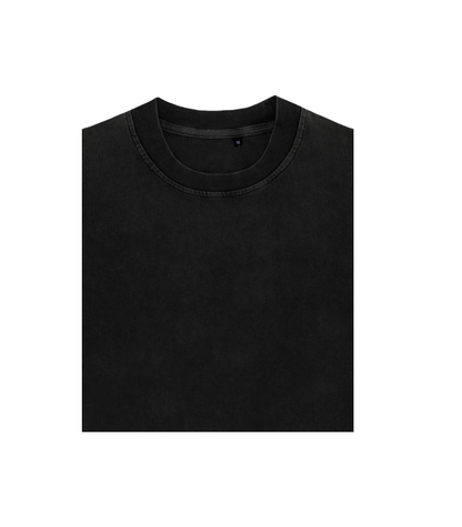 T-SHIRT BASIC NOIR VINTAGE