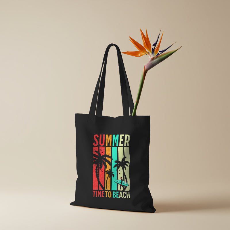 TOTE BAG BEACH TIME