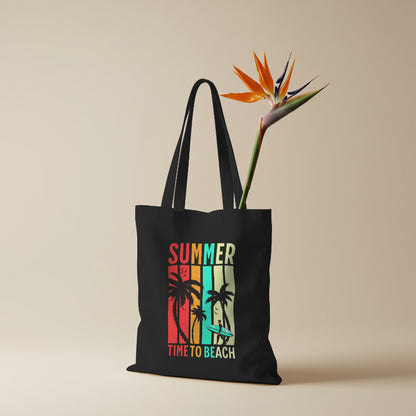 TOTE BAG BEACH TIME